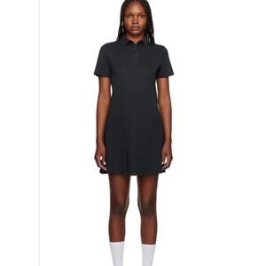 Outdoor Voices Black Birdie Polo Dress Black Athletic Preppy Size XXL NWT